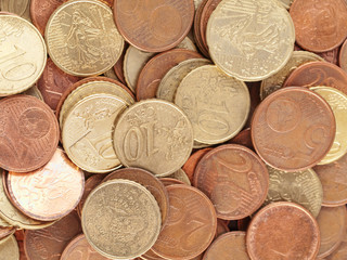 Euro coins