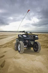 Foto op Aluminium ATV Sand parked in Sand Dunes © Raven