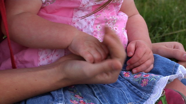 Baby Hands at Play