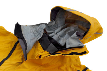 waterproof breathable paddling jacket with hood © MarekPhotoDesign.com