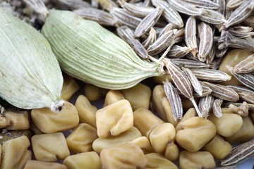 Indian Spices Macro