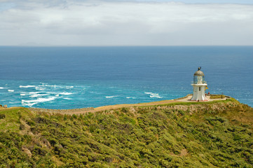 Fototapeta na wymiar Cape Reinga Lighthouse, NOWA ZELANDIA