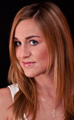 Naklejka premium Portrait Chrissy