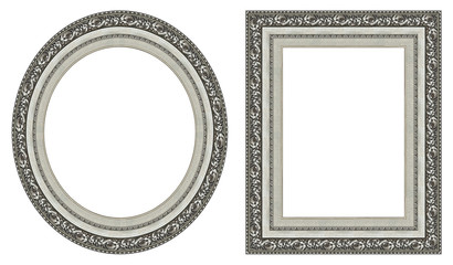 Silver picture frames