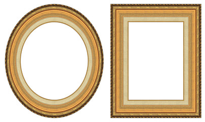 Gold picture frames - 21355502