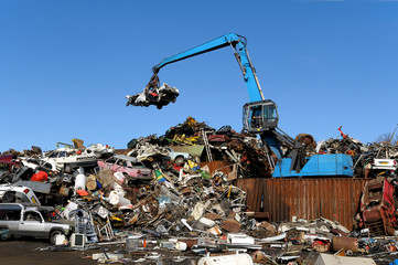 recyclage de pièces métallique