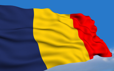 Chadian flag