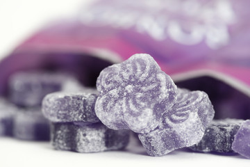 bonbons &agrave; la violette