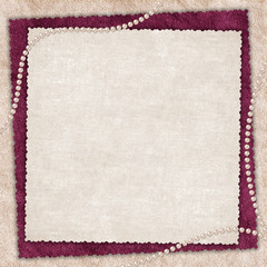 Fototapeta premium Vintage card from old paper on the abstract background