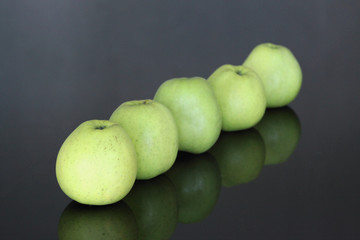 Aepfel,Golden Delicious