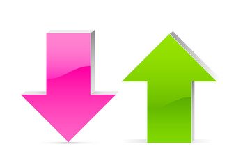 up and down arrow
