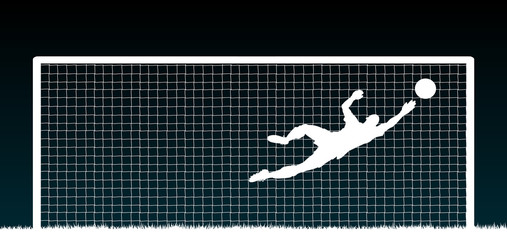Fototapeta premium Goalkeeper