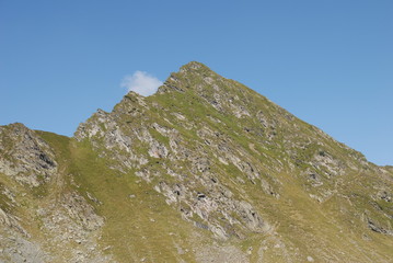 Rocky sharp mountains