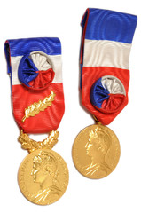 médailles du travail