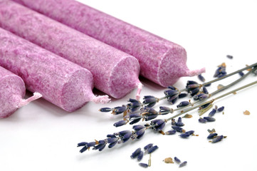 Lavender Candles