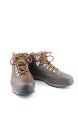 Hiking boots on white