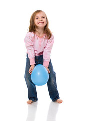 Girl with Balloon