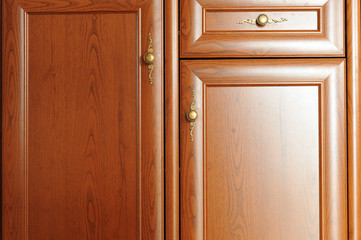brown  cupboard