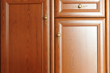 Fototapeta premium brown cupboard