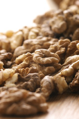 Heap of walnuts