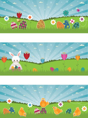 easter banners