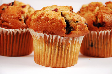 Blueberry muffins