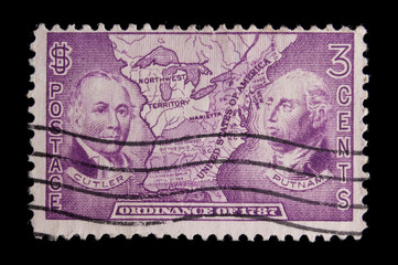 Vintage  US commemorative postage stamp