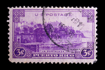 Vintage US commemorative postage stamp