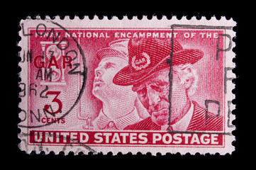 Vintage  US commemorative postage stamp