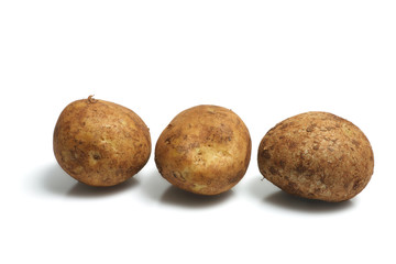 Row of Potatoes