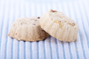 Almond cookies.