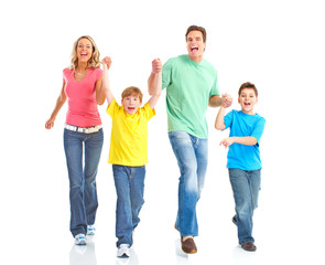 Obraz premium Happy family