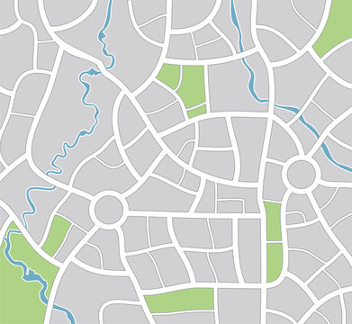 vector city map
