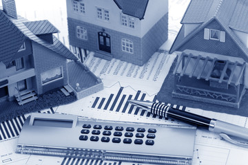 Model house and calculator