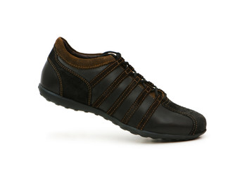 Sport shoes isolated on the white