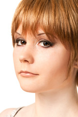 Obraz premium portrait of the red-haired woman