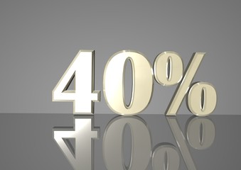 40 %