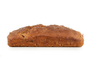cake sur fond blanc