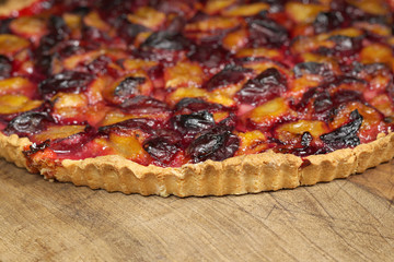 Tarte aux prunes