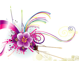 vector flower illustration