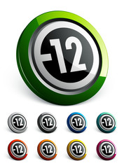 Obraz premium icône bouton internet pictogramme informatif -12