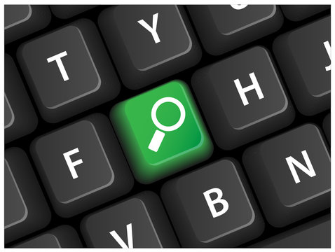 "SEARCH" key on keyboard (find ok go button)