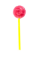 Strawberry lollipop