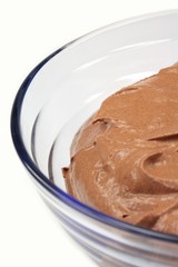 Schokodessert in Glasschale