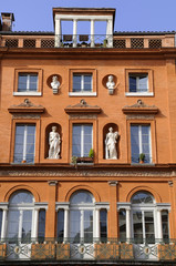Obraz premium Toulouse, ville rose