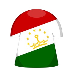 maillot tadjikistan drapeau tajikistan flag