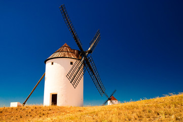 Fototapeta premium Windmills at La Mancha, Spain