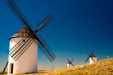 Windmills at La Mancha, Spain © wellych