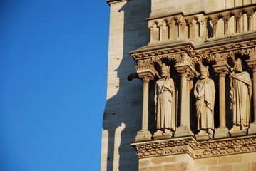 Fototapeta na wymiar Notre Dame détail2