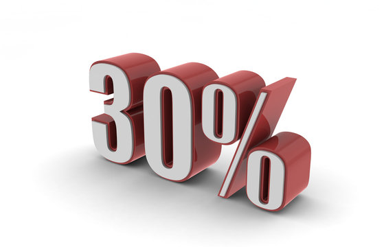 30% for what?